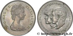 UNITED KINGDOM 25 New Pence (1 Crown) mariage du Prince de Galles et de Lady Diana Spencer 1981 