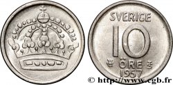 SUÈDE 10 Ore 1957 Stockholm