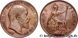 UNITED KINGDOM 1 Penny Edouard VII 1902 Londres