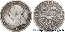 ROYAUME-UNI 1 Shilling Victoria vieille tête  1900 Londres