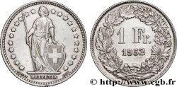 SCHWEIZ 1 Franc Helvetia 1952 Berne