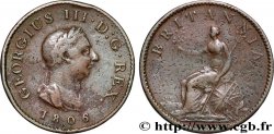 ROYAUME-UNI 1 Farthing Georges III 1806 