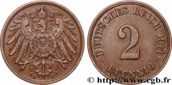 DEUTSCHLAND 2 Pfennig 1911 Hambourg