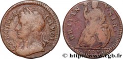 ROYAUME-UNI 1 Farthing Charles II 1673 