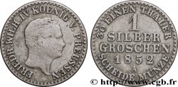 DEUTSCHLAND - PREUßEN 1 Silbergroschen Royaume de Prusse Frédéric Guillaume IV 1852 Berlin