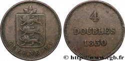 GUERNESEY 4 Doubles 1830 