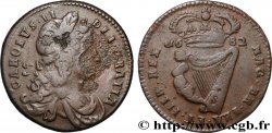 IRLANDE 1/2 Penny Charles II 1682 