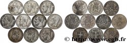 SILVER INVESTMENT Lot de 10 écus de 5 Francs Union Latine n.d. 