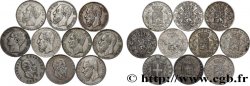 SILVER INVESTMENT Lot de 10 écus de 5 Francs Union Latine n.d. 