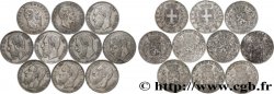 SILVER INVESTMENT Lot de 10 écus de 5 Francs Union Latine n.d. 
