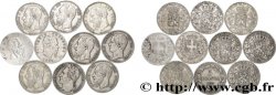 SILVER INVESTMENT Lot de 10 écus de 5 Francs Union Latine n.d. 