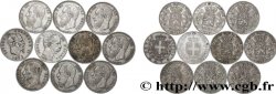 SILVER INVESTMENT Lot de 10 écus de 5 Francs Union Latine n.d. 