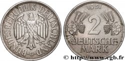 GERMANY 2 Mark aigle 1951 Karlsruhe- G