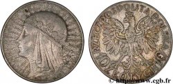POLEN 10 Zlotych reine Jadwiga 1932 Varsovie SS 