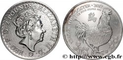 SILVER INVESTMENT 2 Pounds Proof Année du coq 2017 