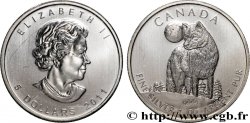 PLATA INVERSIÓN 5 Dollars Loup 2011 