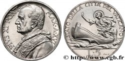 VATIKANSTAAT UND KIRCHENSTAAT 5 Lire Pie XI an XVI 1937 Rome