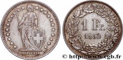 SWITZERLAND 1 Franc Helvetia 1952 Berne