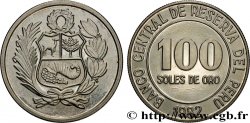 PERU 100 Soles de Oro 1982 