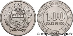 PERU 100 Soles de Oro 1982 