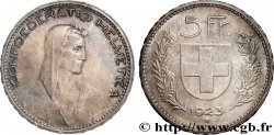 SWITZERLAND 5 Francs Berger 1923 Berne