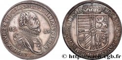 AUTRICHE - COMTÉ DE TYROL - MAXIMILIEN D AUTRICHE Thaler  1615 Hall SUP 