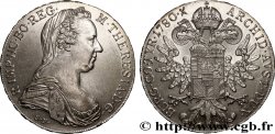 AUTRICHE 1 Thaler (REFRAPPE) Marie-Thérèse 1780 Vienne