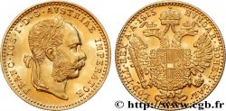 GOLD, PALLADIUM & PLATINUM INVESTMENT 1 Ducat refrappe moderne François-Joseph Ier 1915 