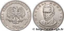 POLAND 20 Zlotych Marceli Novotko 1976 Varsovie