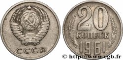 RUSSLAND - UdSSR 20 Kopecks URSS 1961 