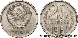 RUSSLAND - UdSSR 20 Kopecks URSS 1961 
