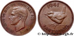 ROYAUME-UNI 1 Farthing Georges VI 1941 Londres TTB 