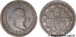 ESPAGNE 8 Maravedis Ferdinand VII 1819 Jubia