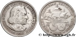 UNITED STATES OF AMERICA 1/2 Dollar Exposition Colombienne de Chicago 1893 Philadelphie XF 