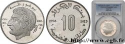 ALGÉRIE 10 Dinars Proof roi numide Jugurtha AH 1415 1994 