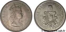 BERMUDES 1 Crown Elisabeth II 1964  SUP 