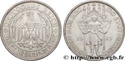 ALLEMAGNE 3 Reichsmark 1000e anniversaire de la fondation de Meissen 1929 