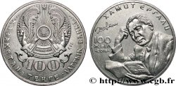 KAZAKHSTAN 100 Tenge 100e anniversaire de Khamit Ergali 2016 Oust-Kamenogorsk