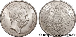 ALEMANIA - SAJONIA 5 Mark Albert 1902 Muldenhütten EBC 