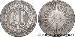 SUISSE - RÉPUBLIQUE DE GENÈVE 1/2 Thaler (6 Florins, 4 Sols, 6 Deniers) 1795 Genève