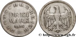 ALLEMAGNE 3 Mark 1925 Munich