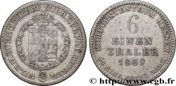 ALLEMAGNE - HESSE 1/6 Thaler Hesse-Cassel 1839 