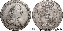 ALLEMAGNE 20 Kreuzer - Comté de Hainaut Munzenberg, Guillaume IX 1766 