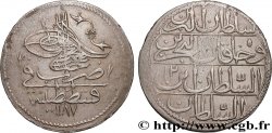 TURQUIE 1 Piastre Abdul Hamid Ier AH 1187 an 12 1785 