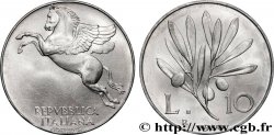 ITALY 10 Lire Pégase 1950 Rome AU 