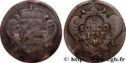 ITALIE - GORIZIA 1 Soldo Gorizia armes de la ville 1767 Gunzbourg - H TB 