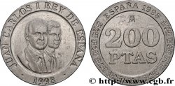 ESPAGNE 200 Pesetas Juan Carlos Ier et le prince des Asturies  1998 Madrid TTB+ 