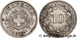 SUISSE 10 Centimes (Rappen) 1873 Berne