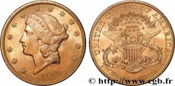 GOLD, PALLADIUM & PLATINUM INVESTMENT 20 Dollars &nbsp;Liberty&nbsp; 1904 Philadelphie
