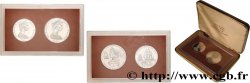 ÎLES COOK  Coffret 2 1/2 Dollars et 7 1/2 Dollars Proof  1973 